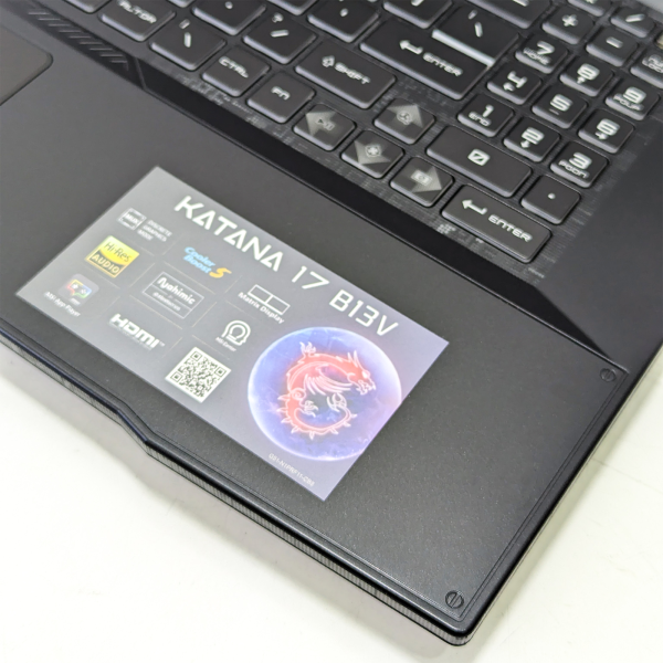 Brand New MSI Katana 17 B13VFK |  Intel Core i7-13620H 13th Gen | 16GB DDR5 Ram | 512GB NVMe | Nvidia RTX 4060 VGA Gaming Laptop - Image 7