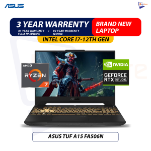 Brand New Asus TUF A15 FA506N | AMD Ryzen 7 -7435Hs 7000 | 8GB DDR5 Ram | 512GB NVMe | RTX 3050/4GB VGA Gaming Laptop