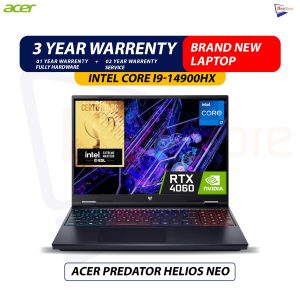𝗕𝗿𝗮𝗻𝗱 𝗡𝗲𝘄 𝗔𝗰𝗲𝗿 𝗣𝗿𝗲𝗱𝗮𝘁𝗼𝗿 𝗛𝗲𝗹𝗶𝗼𝘀 𝗡𝗲𝗼 𝟭𝟲 𝗰𝗼𝗿𝗲 𝗶𝟵 𝟭𝟰𝘁𝗵 𝗚𝗲𝗻 𝗛𝘅 | 𝟭𝟲 𝗶𝗻𝗰𝗵 𝗪𝗤𝗫𝗚𝗔 165Hz | 𝗥𝗧𝗫𝟰𝟬𝟲𝟬/𝟴𝗚𝗕 ,𝗧𝗚𝗣-𝟭𝟰𝟬𝗪 | 𝟭𝟲𝗚𝗕 𝗗𝗗𝗥𝟱 𝗥𝗮𝗺 | 𝟭𝗧𝗕 𝗡𝗩𝗠𝗲 𝗟𝗮𝗽𝘁𝗼𝗽