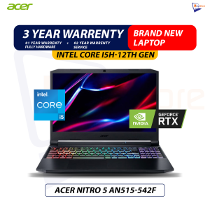 Brand New Acer Nitro 5  AN515-542F | Intel Core i5 - 12450H 12th Gen | 8GB DDR5 Ram | 512GB NVMe  | NVIDIA  RTX 2050 VGA Gaming Laptop