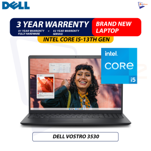 Brand New Dell Vostro 3530 | Intel Core i5-13th Gen | 8GB DDR4 Ram | 512GB NVMe SSD | 15.6" Inch FHD Display Laptop