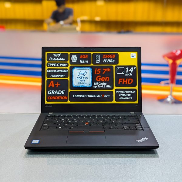 Lenovo Thinkpad T470 Intel Core i5-7th Gen 8GB RAM 256GB Nvme Laptop - Image 7