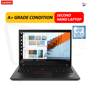Lenovo Thinkpad T490 | Intel Core i5-8th Gen | 8GB RAM | 256GB SSD | 14-Inch Touch Display Laptop