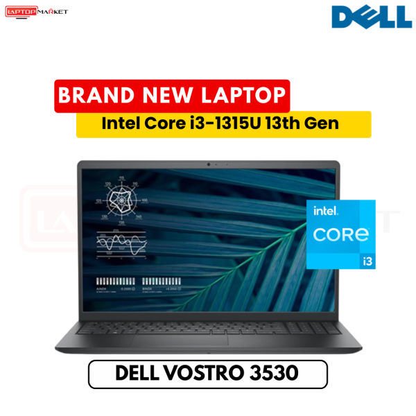 𝗕𝗿𝗮𝗻𝗱 𝗡𝗲𝘄 𝗗𝗲𝗹𝗹 𝗩𝗼𝘀𝘁𝗿𝗼 𝟯𝟱𝟯𝟬 𝗖𝗼𝗿𝗲 𝗶𝟯 𝟭𝟯𝘁𝗵 𝗚𝗲𝗻 | 𝟱𝟭𝟮𝗚𝗕 𝗡𝗩𝗠𝗲 | 𝟴𝗚𝗕 𝗥𝗮𝗺 | 𝟭𝟱.𝟲 𝗶𝗻𝗰𝗵 𝗙𝗛𝗗 𝗟𝗮𝗽𝘁𝗼𝗽